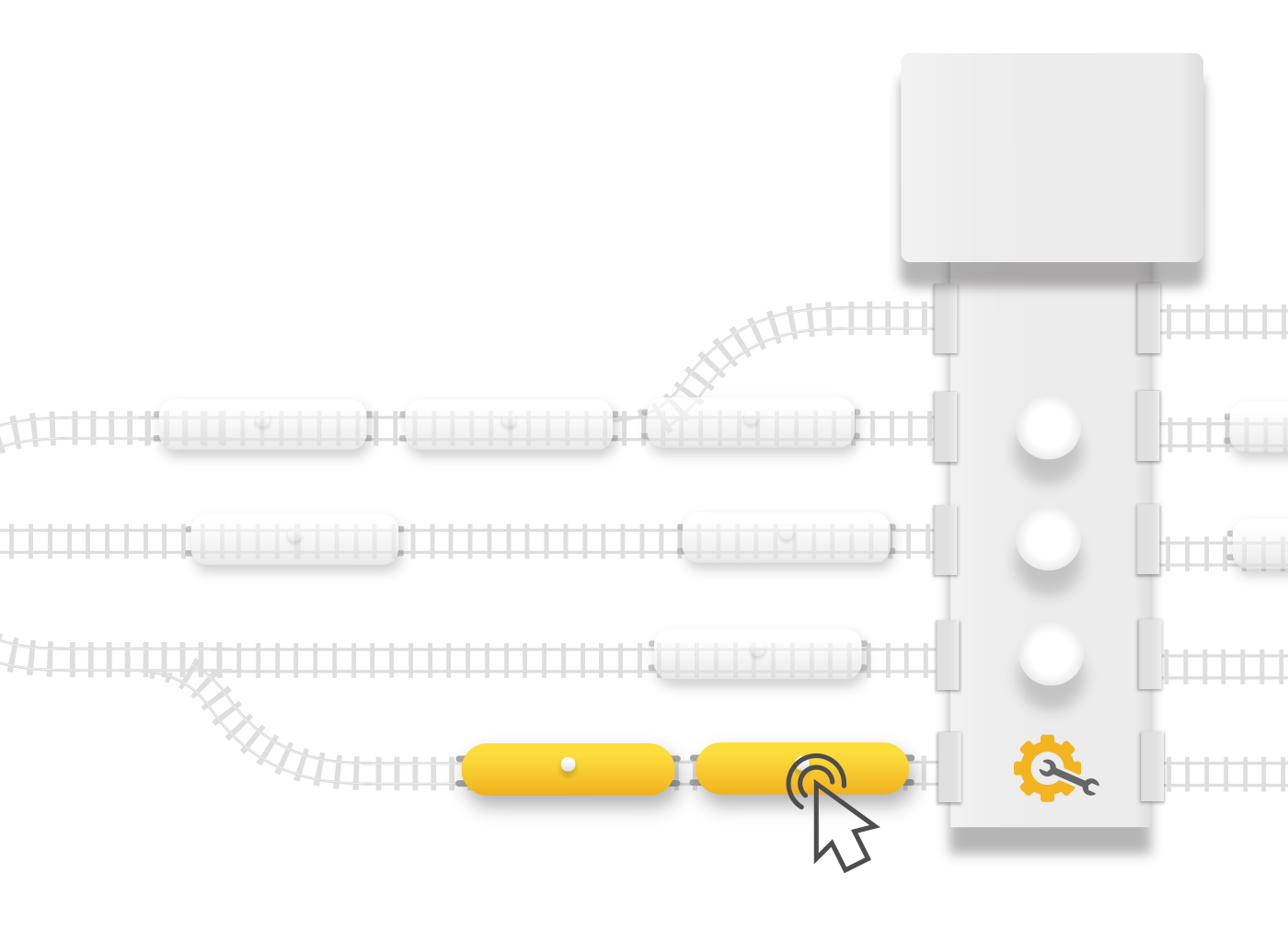 Streamline interim movement within your yard and seamlessly keep track of each car’s data every step of the way, ensuring cars are ready for unloading, loading, cleaning, or repair.